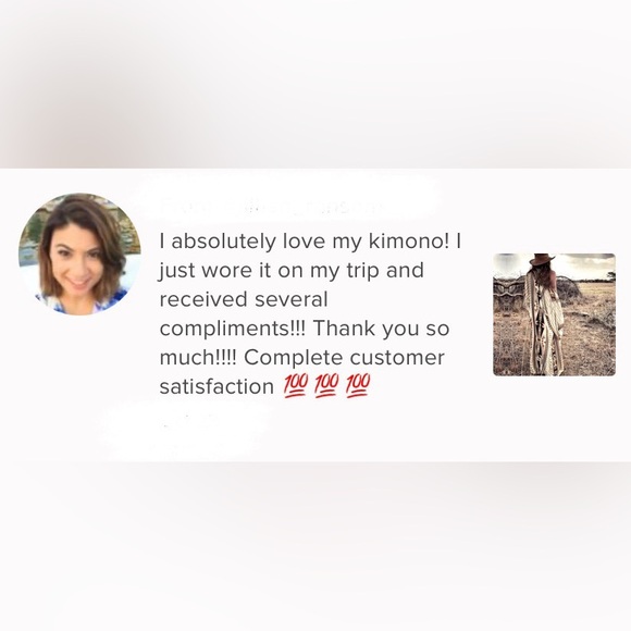 New Tribal Print Kimono Duster Maxi Robe Coverup - Picture 5 of 7